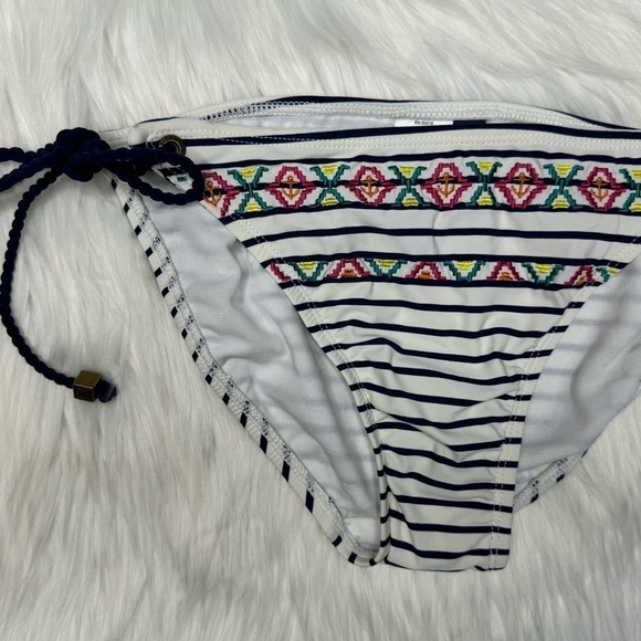 NWT Sperry Top Sider Embroidered String Bikini Bottom XS - Picture 4 of 9